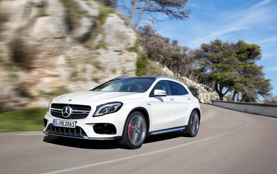 The 2018 Mercedes-Benz GLA45 AMG