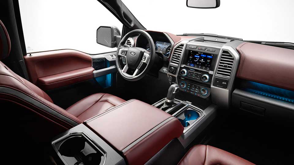 Inside the 2018 Ford F-150
