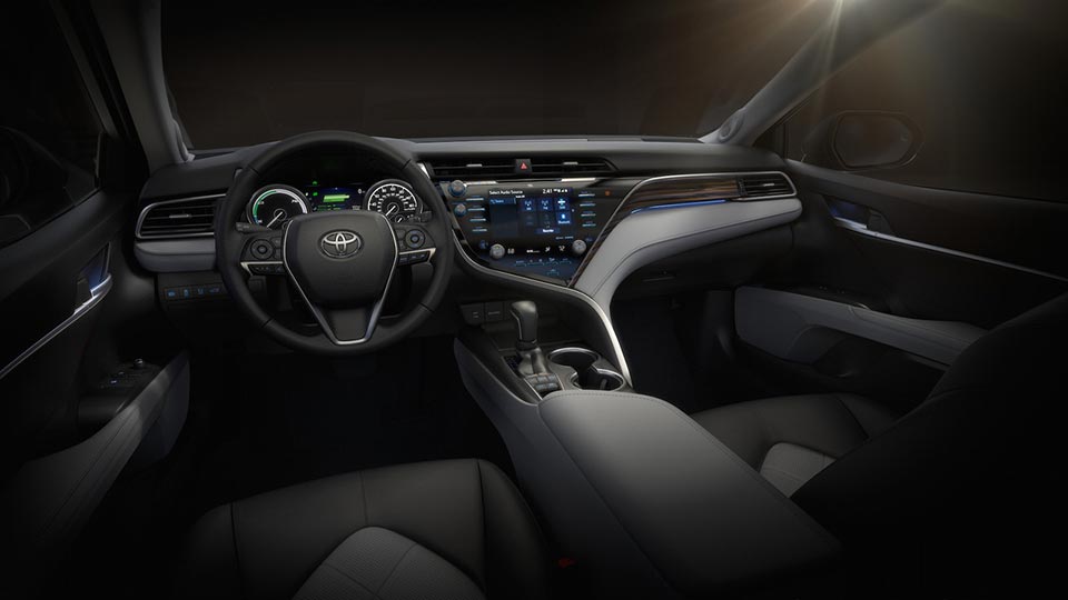 Inside the 2018 Toyota Camry