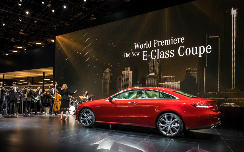 NAIAS 2017: Mercedes-Benz E-Class coupe unveiled in Detroit