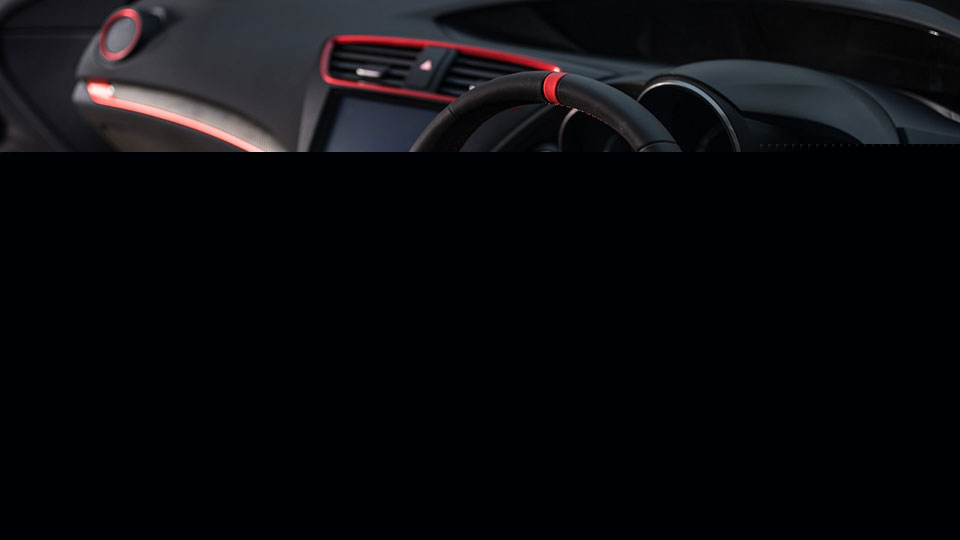 Inside the 2017 Honda Civic Type R Black Edition