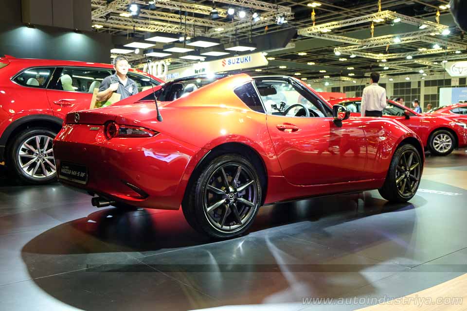 Rear of the Mazda MX-5 RF