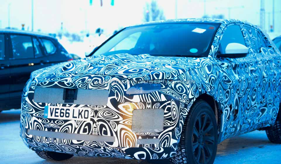 Up close with the Jaguar E-Pace prototype