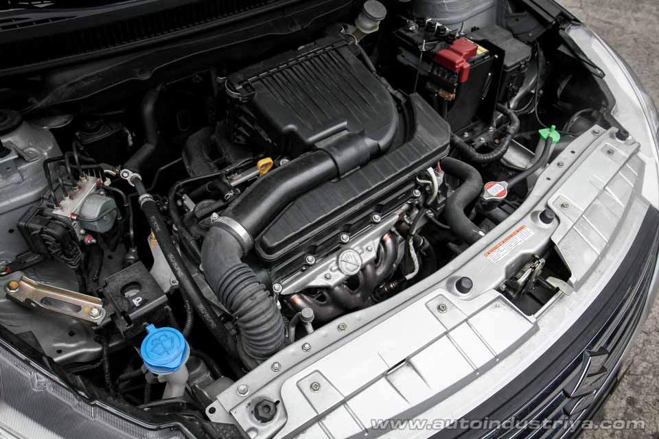 The 1.4-liter K14B inline-four in the Suzuki Ciaz
