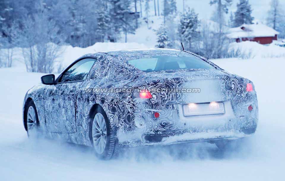 Rear of the alleged BMW 6-Series successor (hardtop)