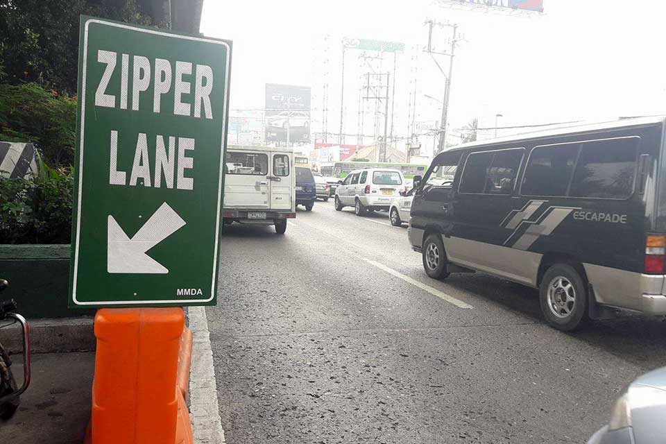 MMDA cancels zipper-lane implementation on January 23