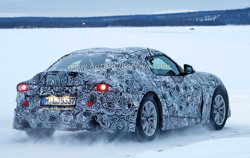 Spied: 2019 Toyota Supra goes out for a snowy spin