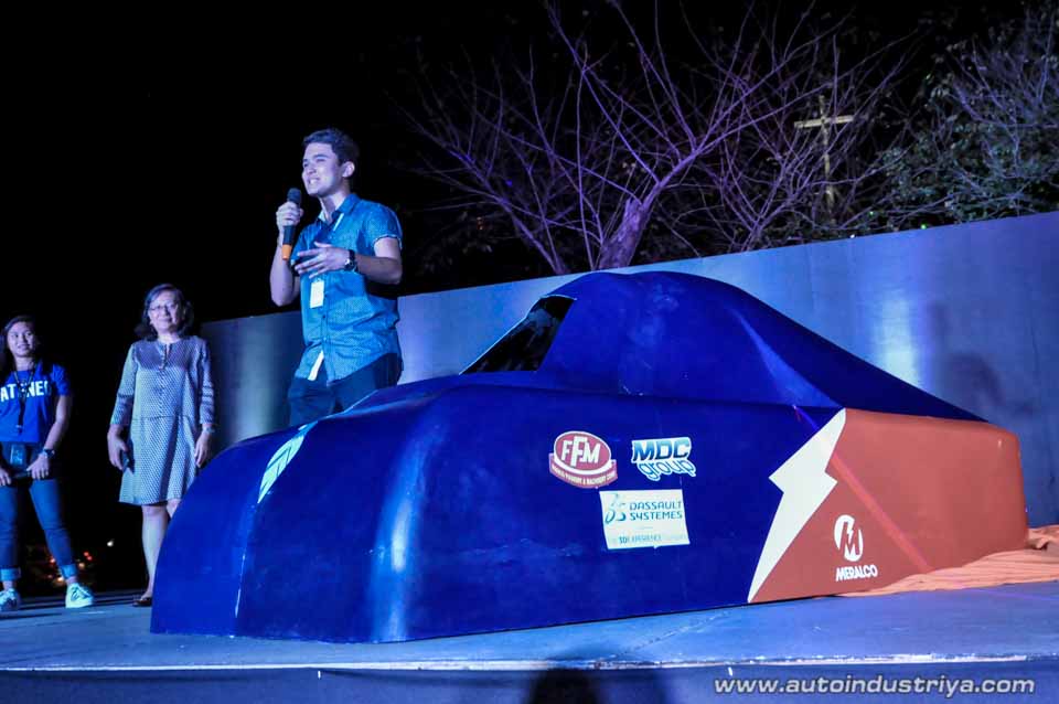 Ateneo debuts &lsquo;ATNO-1&rsquo; eco marathon car