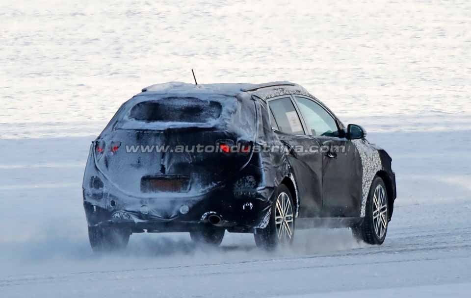 Rear quarter of the Kia Stonic prototype