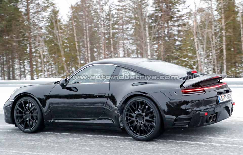 Spied: Next-gen Porsche 911 sighted with full production body