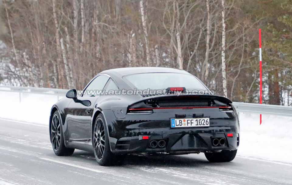 Spied: Next-gen Porsche 911 sighted with full production body