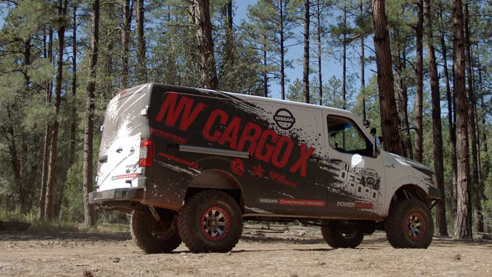 High-riding Nissan NV Cargo X concept unleashed