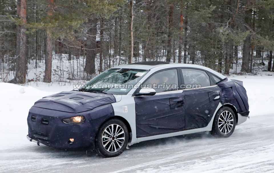 Spied: Mystery Hyundai sedan seen testing