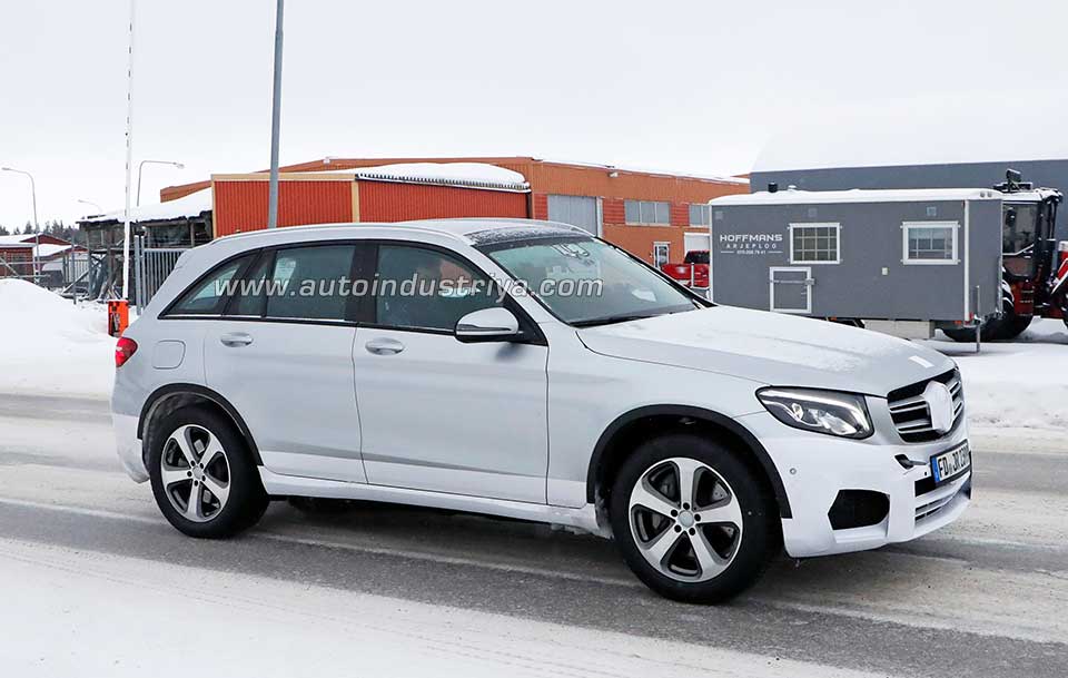 Spied: Mercedes EQ C EV testing in GLC guise