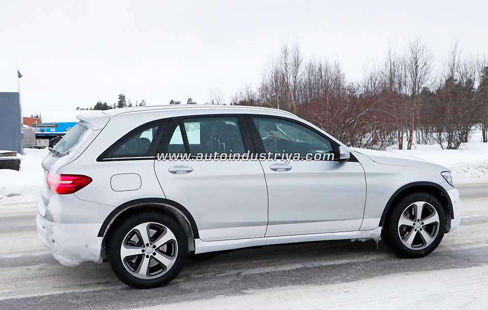 Spied: Mercedes EQ C EV testing in GLC guise