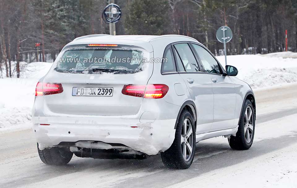 Spied: Mercedes EQ C EV testing in GLC guise