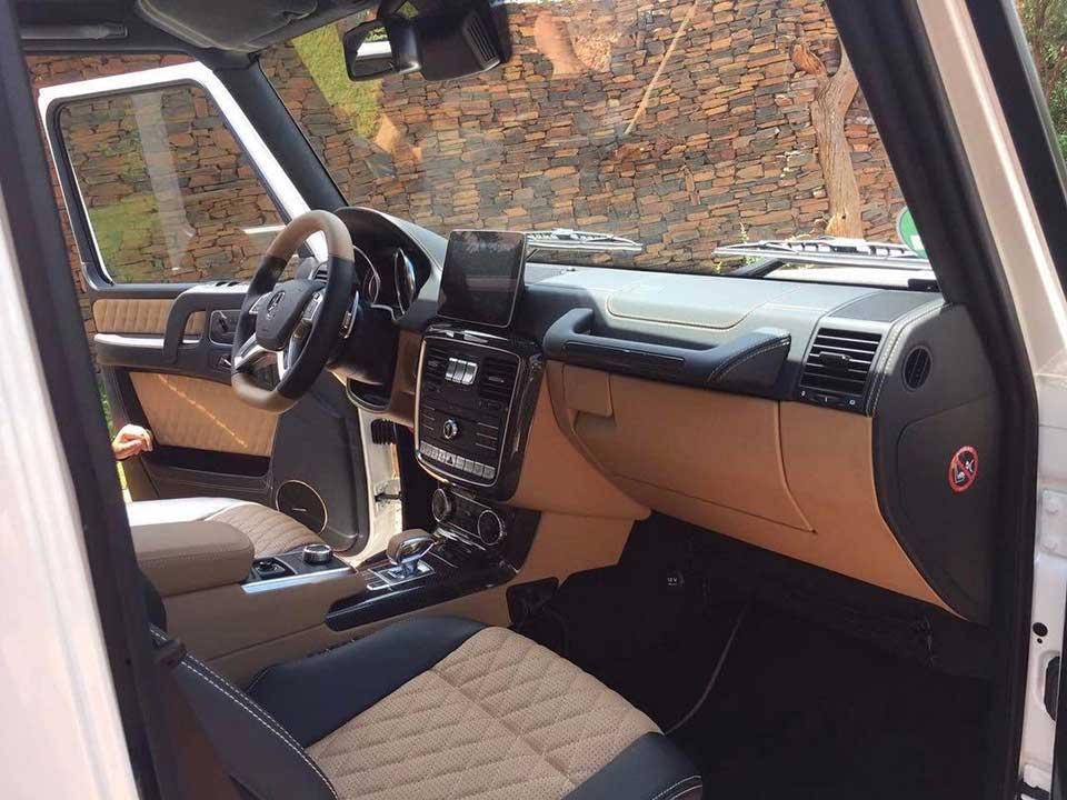 Inside the Mercedes-Maybach G650