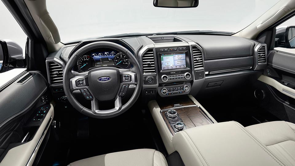 Inside the 2018 Ford Expedition