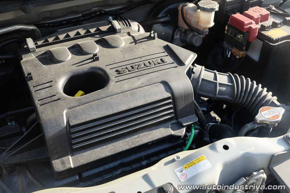 The 1.0-liter K10B three-cylinder engine in the 2016 Suzuki Celerio