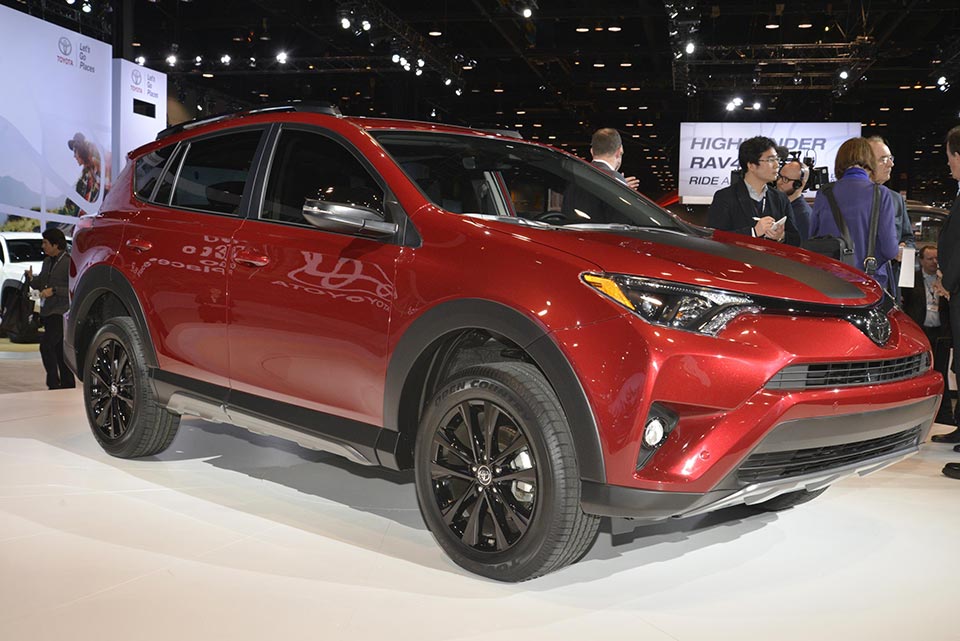 The 2018 Toyota RAV4 Adventure at the 2017 Chicago Auto Show