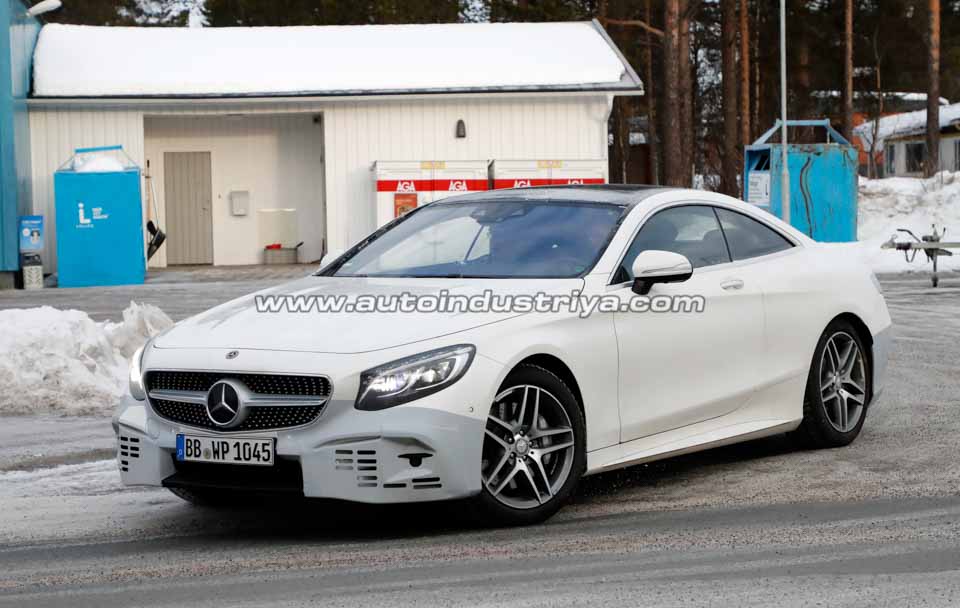 Spied: Mercedes S-Class Coupe also in line for facelift