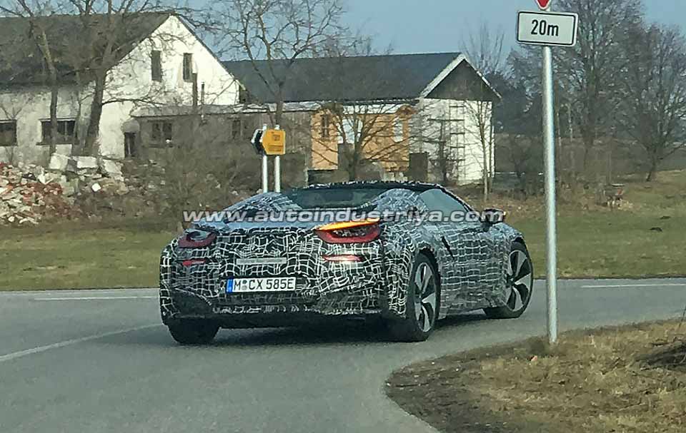 Spied: Drop top BMW i8 seen for the first time