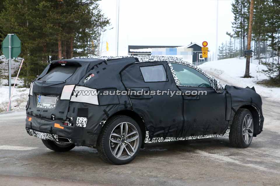 Rear quarter of the Cadillac XT3 compact crossover