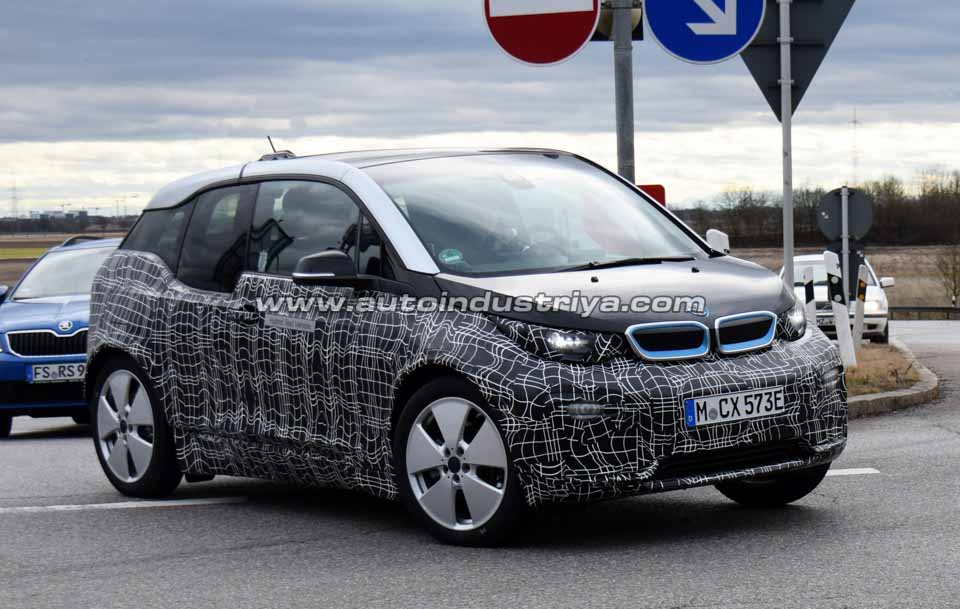 Spied: BMW i3 EV facelift may debut soon