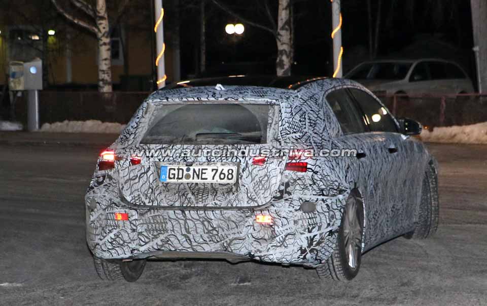 Spied: Next-gen Mercedes A-Class seen with production body