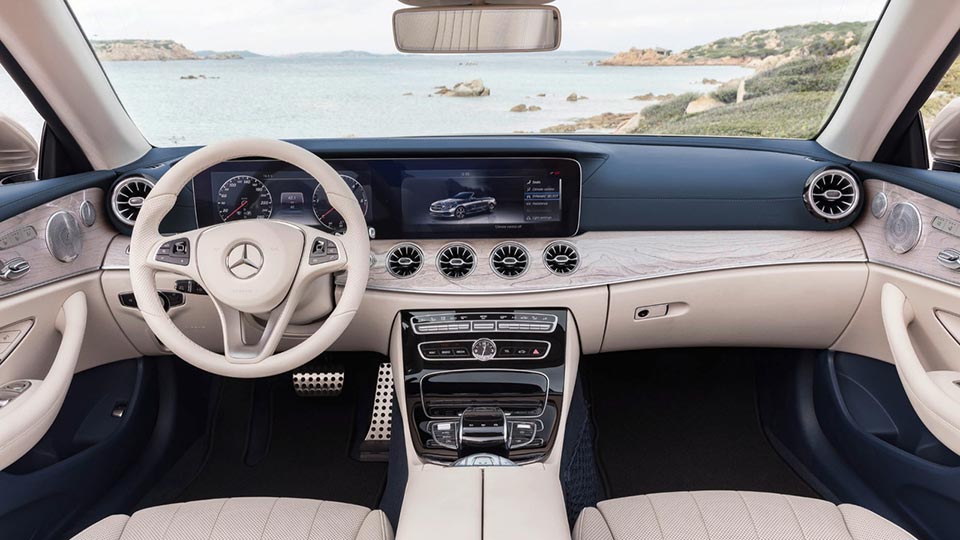 Inside the 2018 Mercedes-Benz E-Class Cabriolet