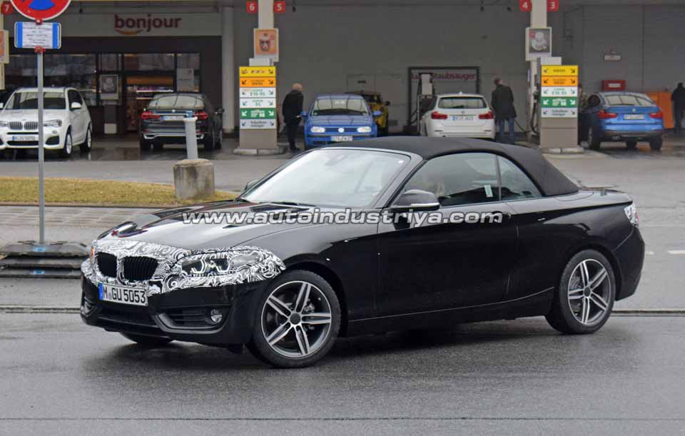 Spied: BMW gives the 2 Series cabrio an update
