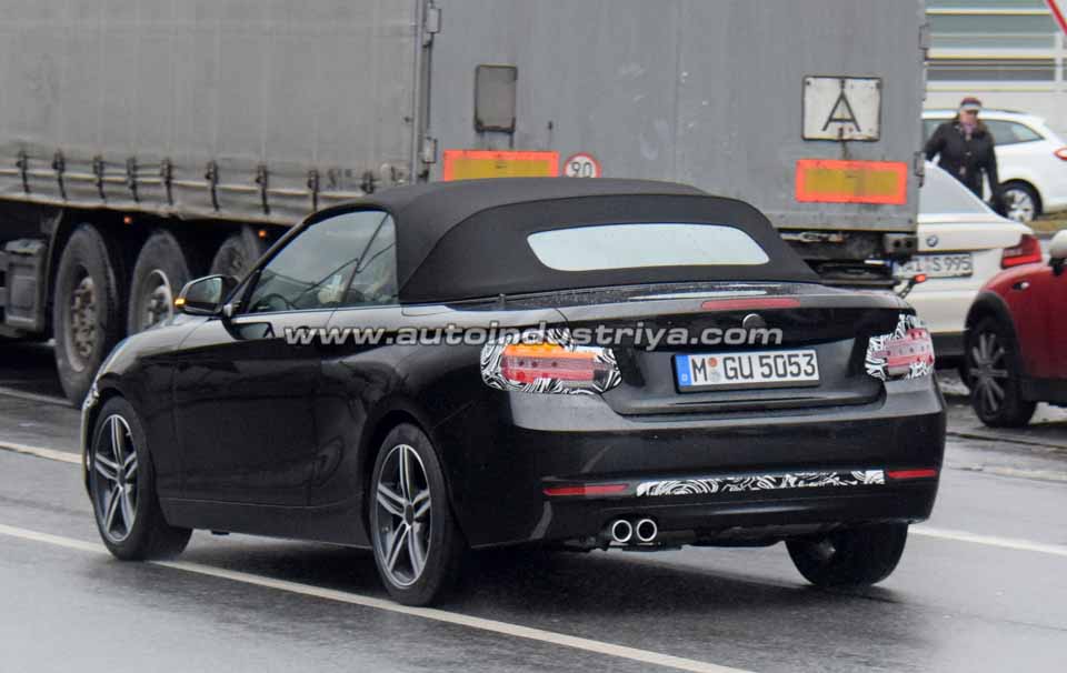Spied: BMW gives the 2 Series cabrio an update