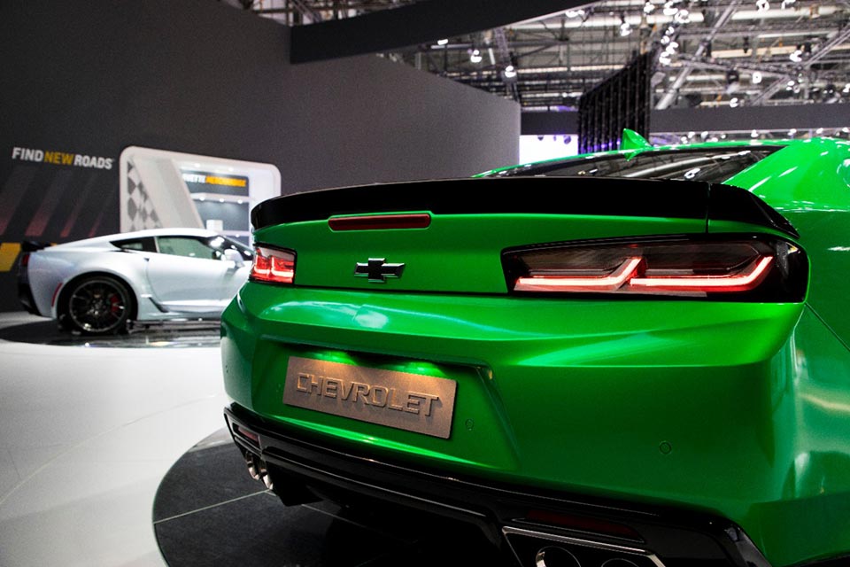 Geneva 2017: Chevy reveals track-ready Camaro concept Geneva 2017: Chevy reveals track-ready Camaro concept