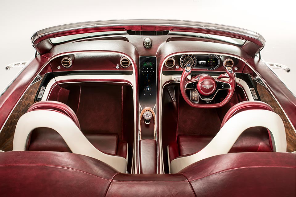Inside the Bentley EXP 12 Speed 6e EV