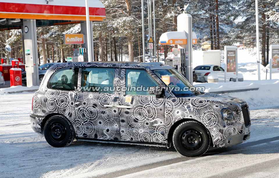 Spied: 2018 London Taxi goes out for winter testing