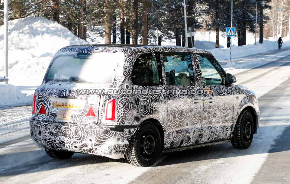 Spied: 2018 London Taxi goes out for winter testing
