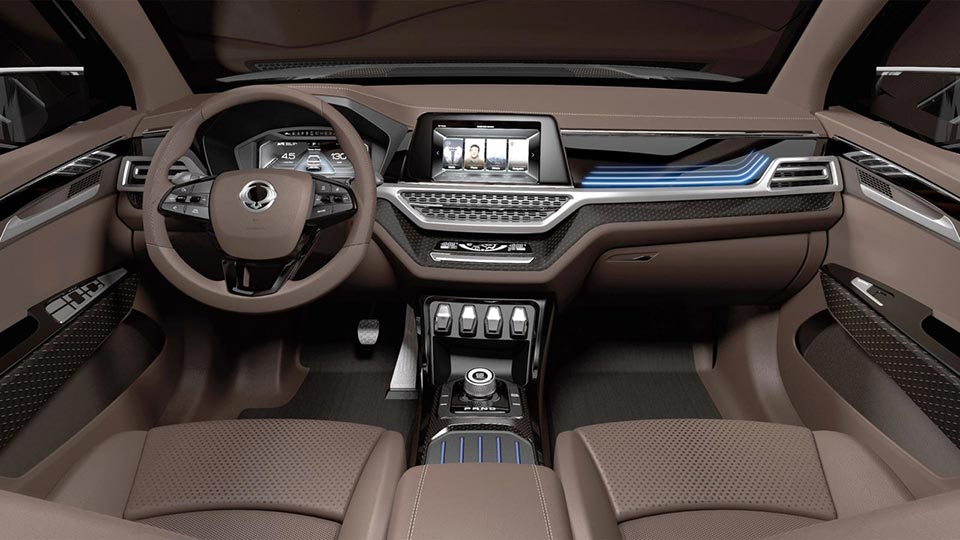 Inside the Ssangyong XAVL concept