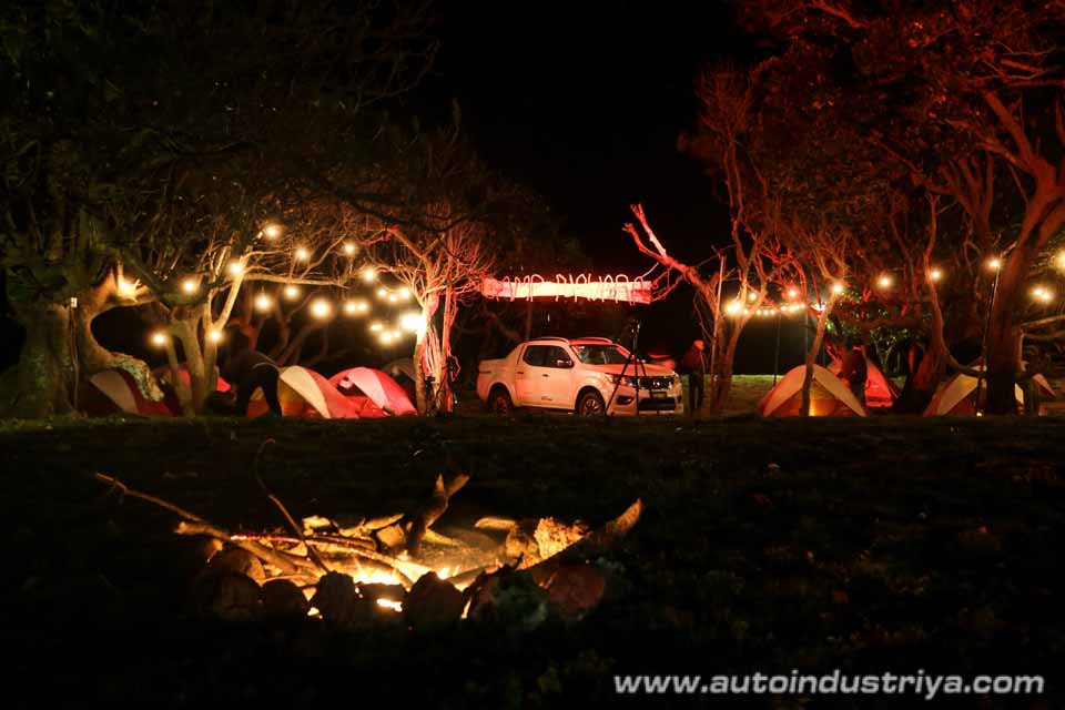 Our campsite at the Adonai EcoBeach Resort