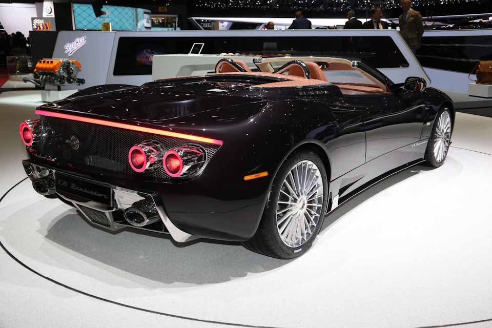 Geneva 2017: Spyker unveils Koenigsegg powered C8 Preliator Spyder