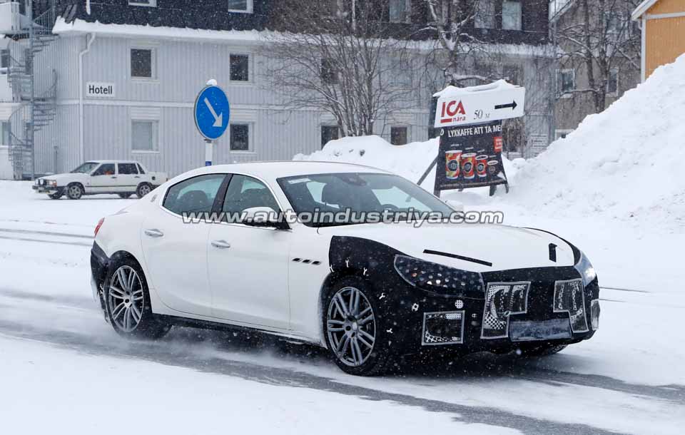 Spied: Maserati prepares updated Ghibli