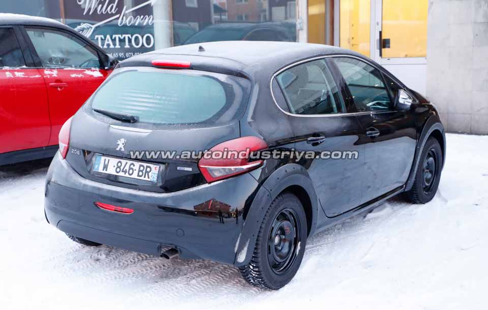 Spied: 2019 Peugeot 208 begins testing