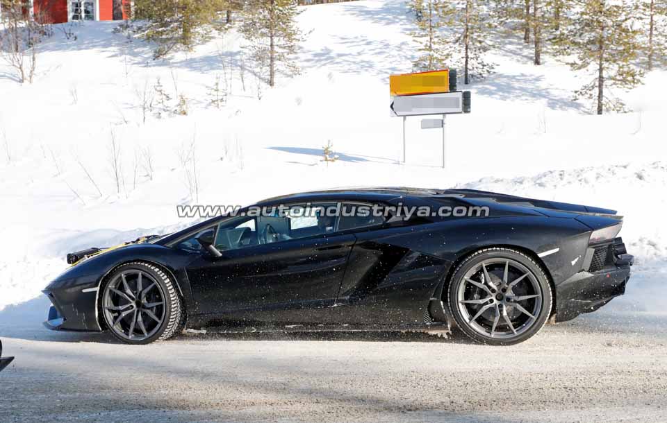 Spied: Is Lamborghini working on an Aventador Performante?