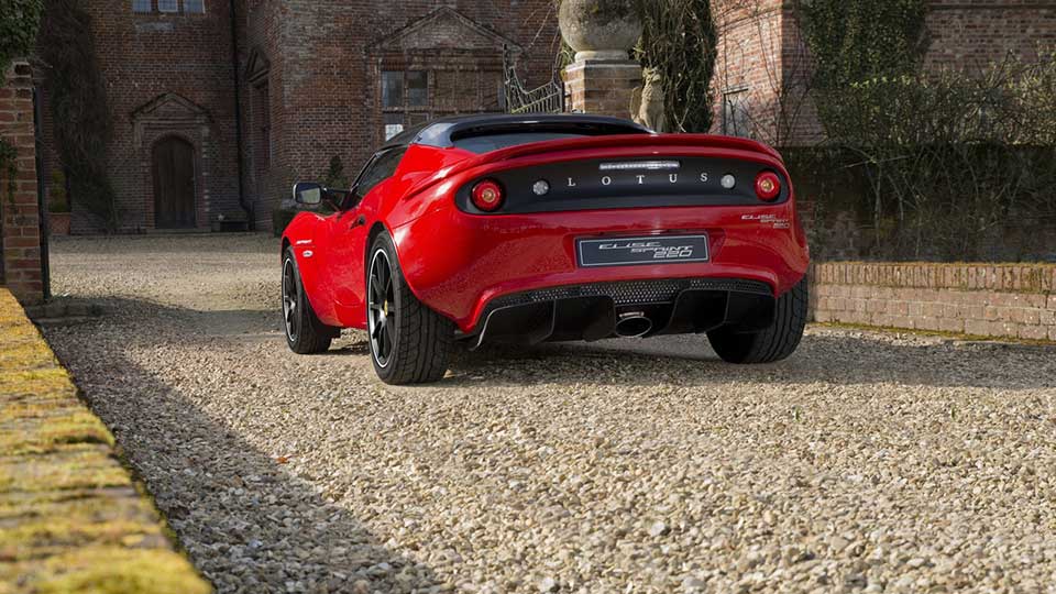 Lotus Elise gets carbon fiber diet in new Sprint version