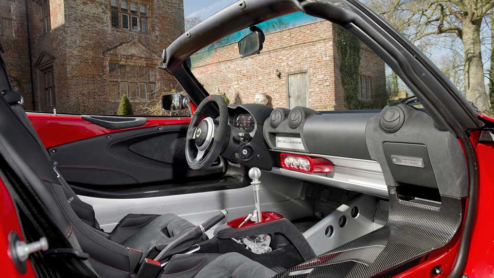 Inside the Lotus Elise Sprint