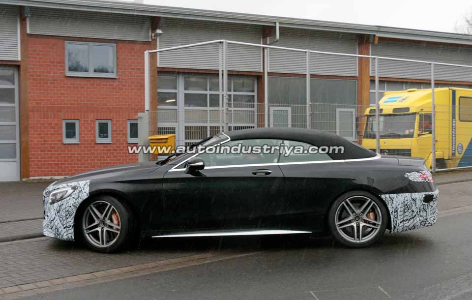 Spied: Mercedes S63 AMG Cabriolet to follow updated S-Class lineup