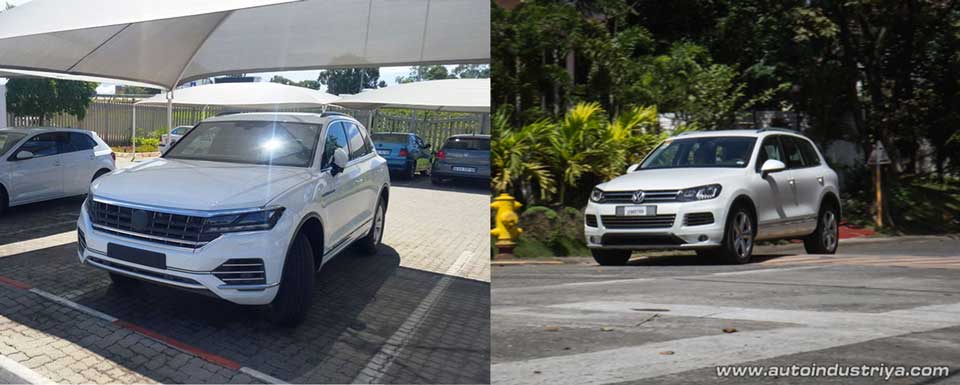 2018 Volkswagen Touareg caught uncovered