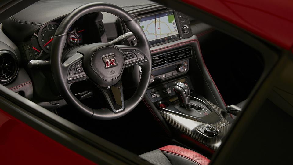 Inside the 2017 Nissan GT-R Track Edition