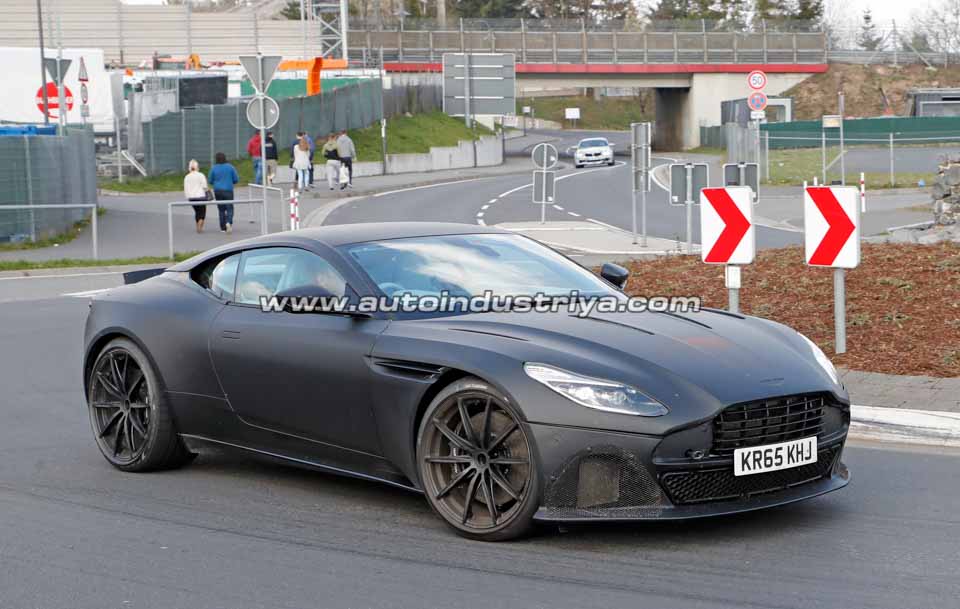Spied: Aston Martin testing DB11 S mule