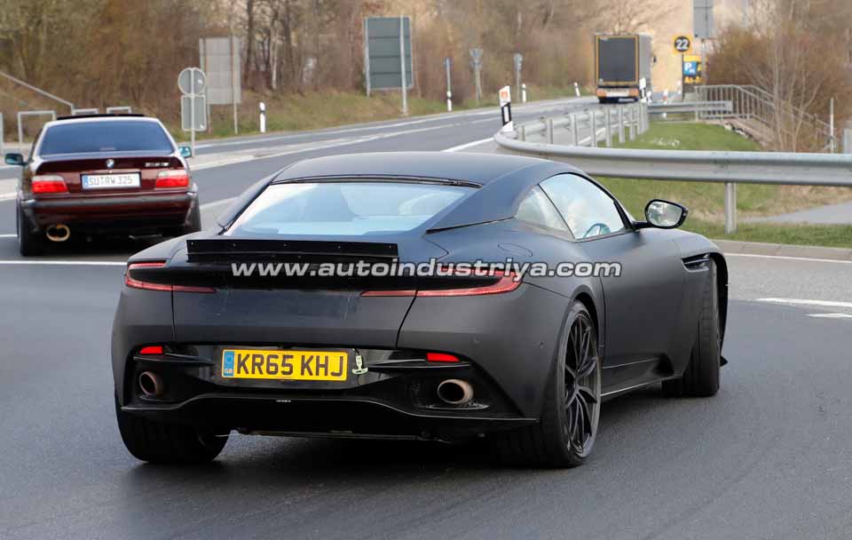 Rear quarter of the Aston Martin DB11 S