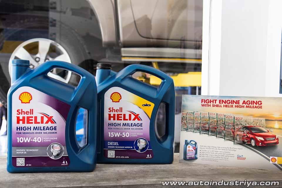 Pilipinas Shell launches new engine oil for high milers